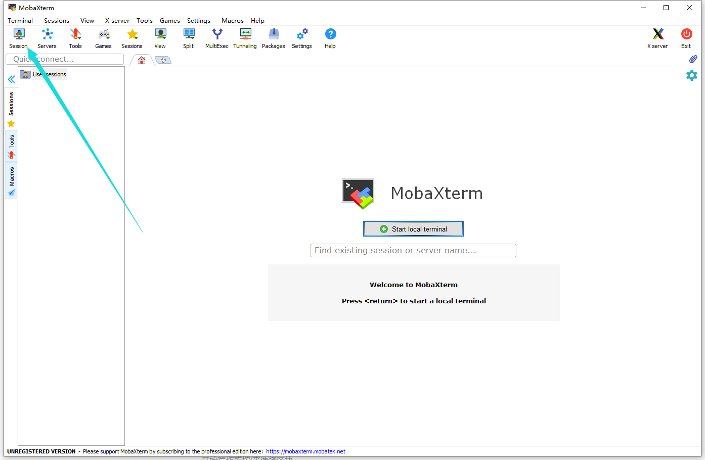 MobaXterm通过ssh远程连接Linux系统